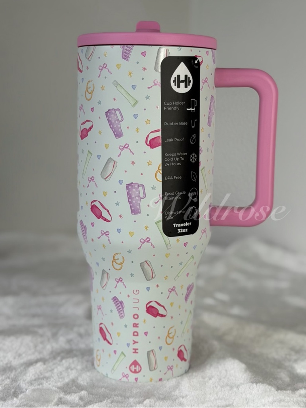 Hydrojug x Jane Collection - 32 OZ UTAH MOM Traveler Tumbler NWT